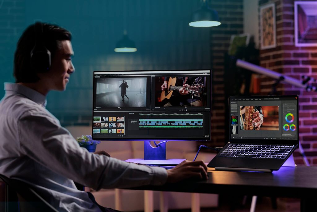 IT hardware rental solutions for film and TV production supporting workflows on set