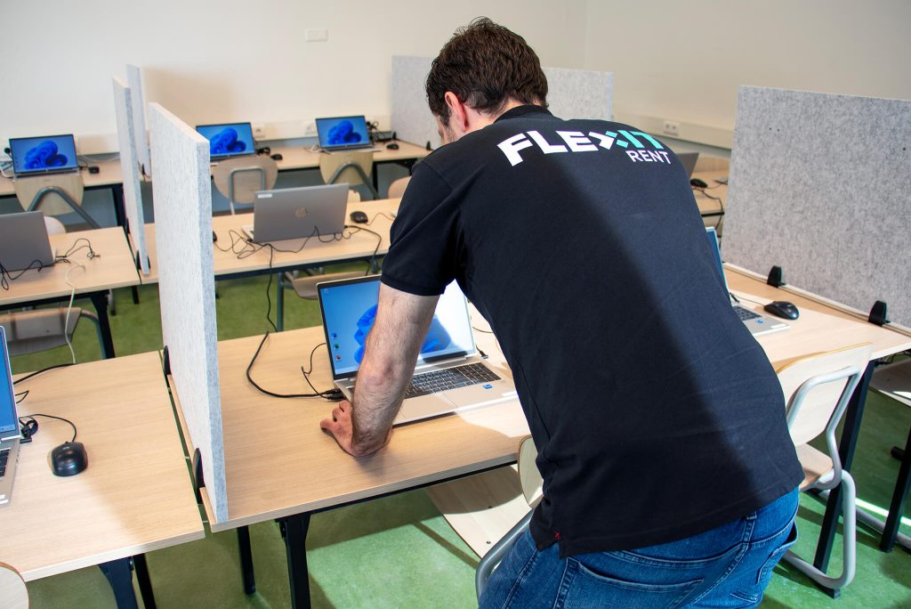 IT hardware rental supporting secondary school exams with secure and reliable laptop setups